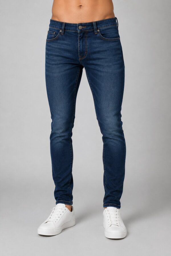 Mens Slim Fit Denim Jeans Pant