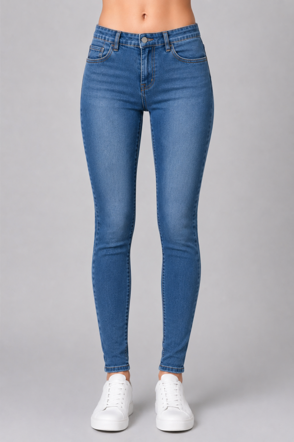 Womens Slim Fit Denim Jeans Pant